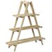 Estantería para Planta Madera de Abeto Outsunny Estantería para Planta Madera de Abeto Outsunny Marrón