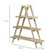 Estantería para Planta Madera de Abeto Outsunny Estantería para Planta Madera de Abeto Outsunny Marrón