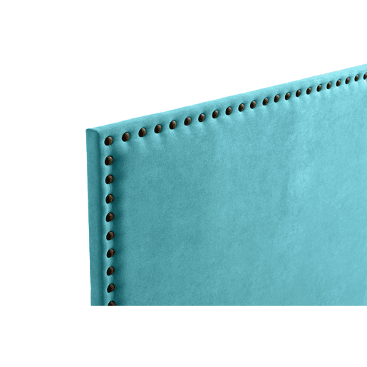 Cabeceira Estofada MODENA DUO Aqualine 90x120x8 cm - TURQUESA - Moonia