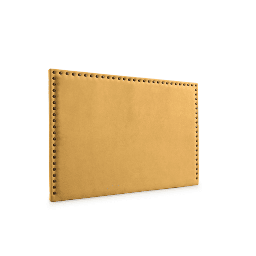 Cabeceira Estofada MODENA DUO Aqualine 100x120x8 cm - MOSTARDA - Moonia