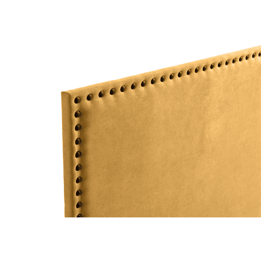 Cabeceira Estofada MODENA DUO Aqualine 210x120x8 cm - MOSTARDA - Moonia