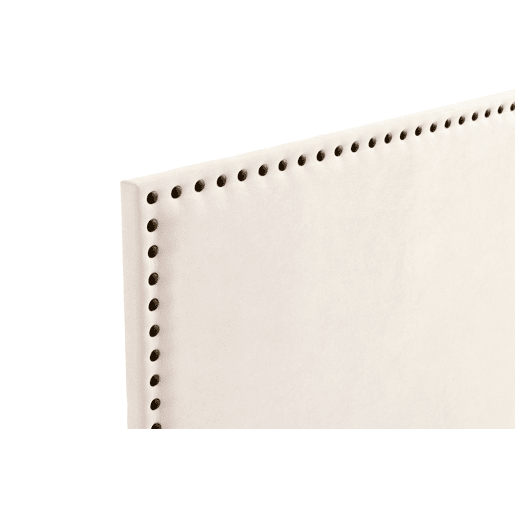 Cabeceira Estofada MODENA DUO Aqualine 100x120x8 cm - BEGE - Moonia