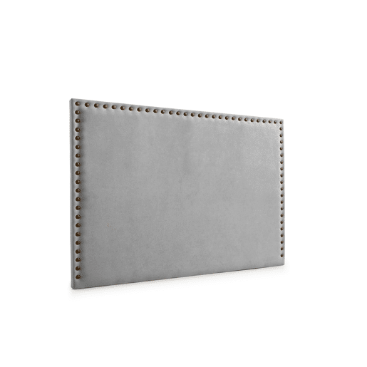 Cabeceira Estofada MODENA DUO Aqualine 160x120x8 cm - Cinzento Claro - Moonia