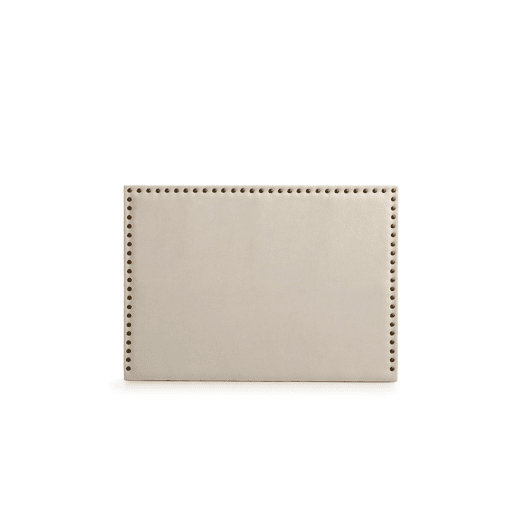 Cabeceira Estofada MODENA DUO Aqualine 100x120x8 cm - Bege Torrado - Moonia