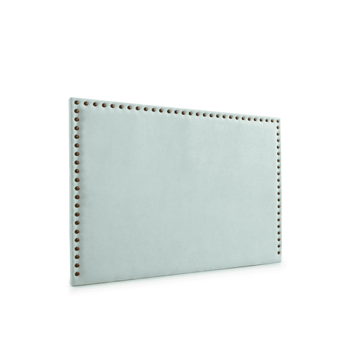 Cabeceira Estofada MODENA DUO Aqualine 100x120x8 cm - VERDE ÁGUA - Moonia
