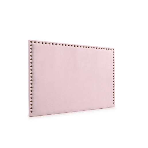 Cabeceira Estofada MODENA DUO Aqualine 90x120x8 cm - Rosa Claro - Moonia