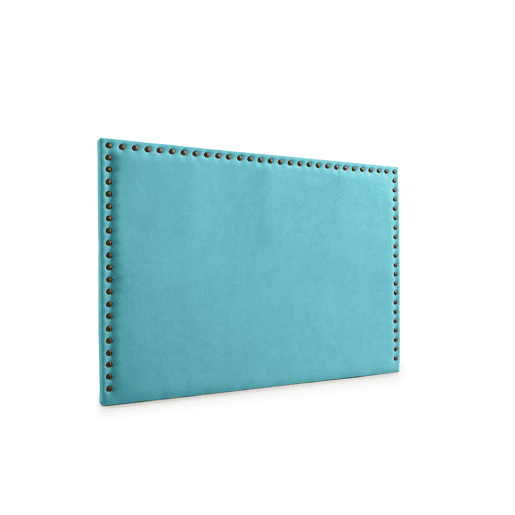 Cabeceira Estofada MODENA DUO Aqualine 100x120x8 cm - TURQUESA - Moonia