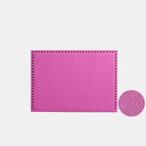 Cabeceira Estofada MODENA DUO Aqualine 115x120x8 cm - Fúcsia - Moonia