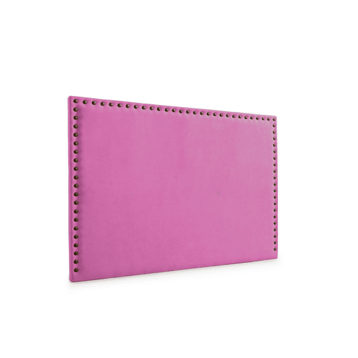 Cabeceira Estofada MODENA DUO Aqualine 130x120x8 cm - Fúcsia - Moonia