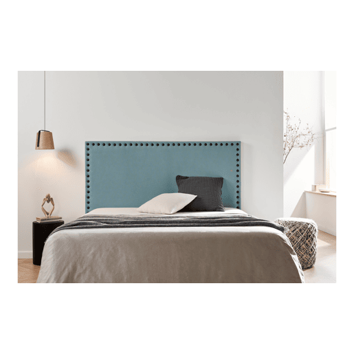 Cabeceira Estofada MODENA DUO Aqualine 160x120x8 cm - TURQUESA - Moonia