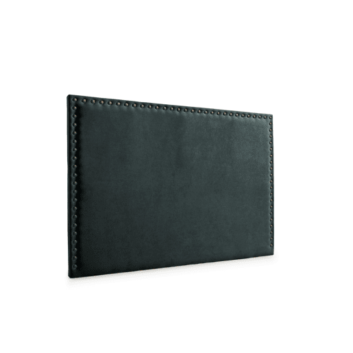 Cabeceira Estofada MODENA DUO Aqualine 220x120x8 cm - PRETO - Moonia