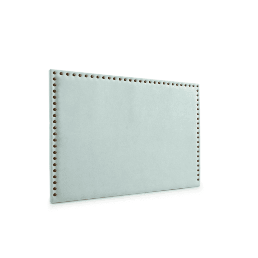 Cabeceira Estofada MODENA DUO Aqualine 130x120x8 cm - VERDE ÁGUA - Moonia