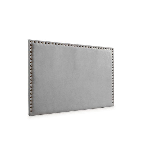 Cabeceira Estofada MODENA DUO Aqualine 220x120x8 cm - Cinzento Claro - Moonia