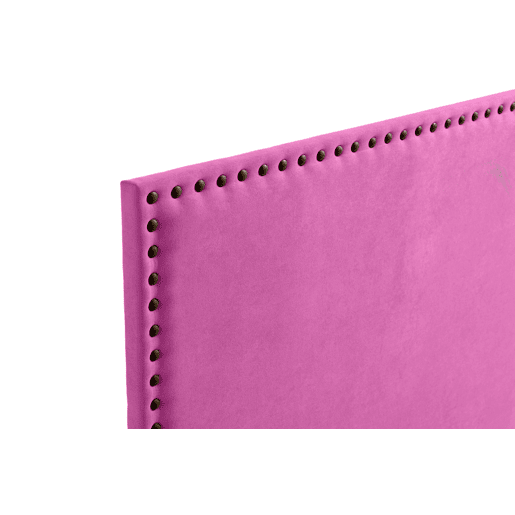 Cabeceira Estofada MODENA DUO Aqualine 90x120x8 cm - Fúcsia - Moonia