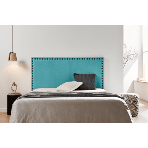Cabeceira Estofada MODENA DUO Aqualine 190x120x8 cm - TURQUESA - Moonia
