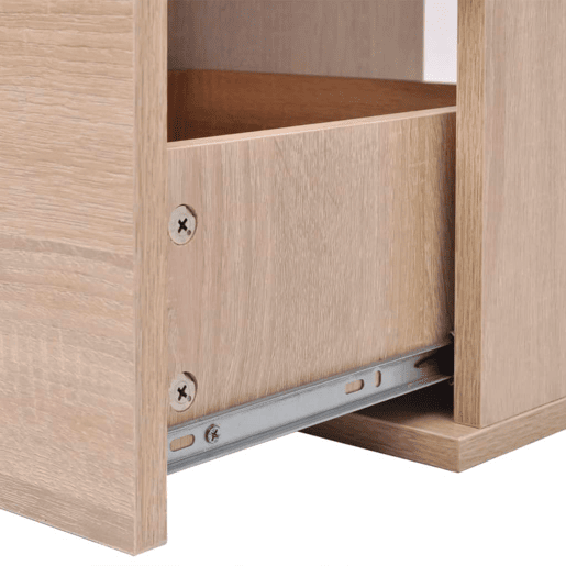 vidaXL Móveis casa de banho 7 pcs e conjunto de lavatório bege