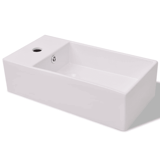 vidaXL Móveis casa de banho 3 pçs e conjunto de bacia bege