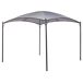 Beliani Pérgola de jardín VOMERO 305x305 Beliani Pérgola de jardín VOMERO 305x305 Gris