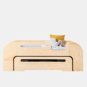 Cama Thomas Bois 90x190 de entrada direita com estrado de molas e gaveta