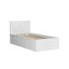 Cama canapé con somier Edwin 99x204 Cama canapé con somier Edwin 99x204 Blanco