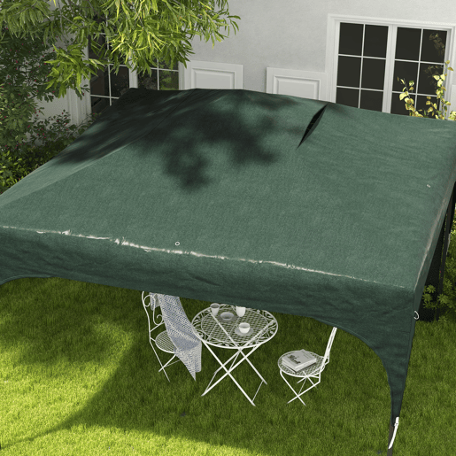 Outsunny Tenda Dobrável 3x3m com Altura Ajustável Tenda de Jardim com 1 Parede Lateral Teto com Ventilação 4 Sacos de Areia e Bolsa de Transporte para Campismo Festas Verde Outsunny Tenda Dobrável 3x3m com Altura Ajustável Tenda de Jardim com 1 Parede Lateral Teto com Ventilação 4 Sacos de Areia e Bolsa de Transporte para Campismo Festas Verde