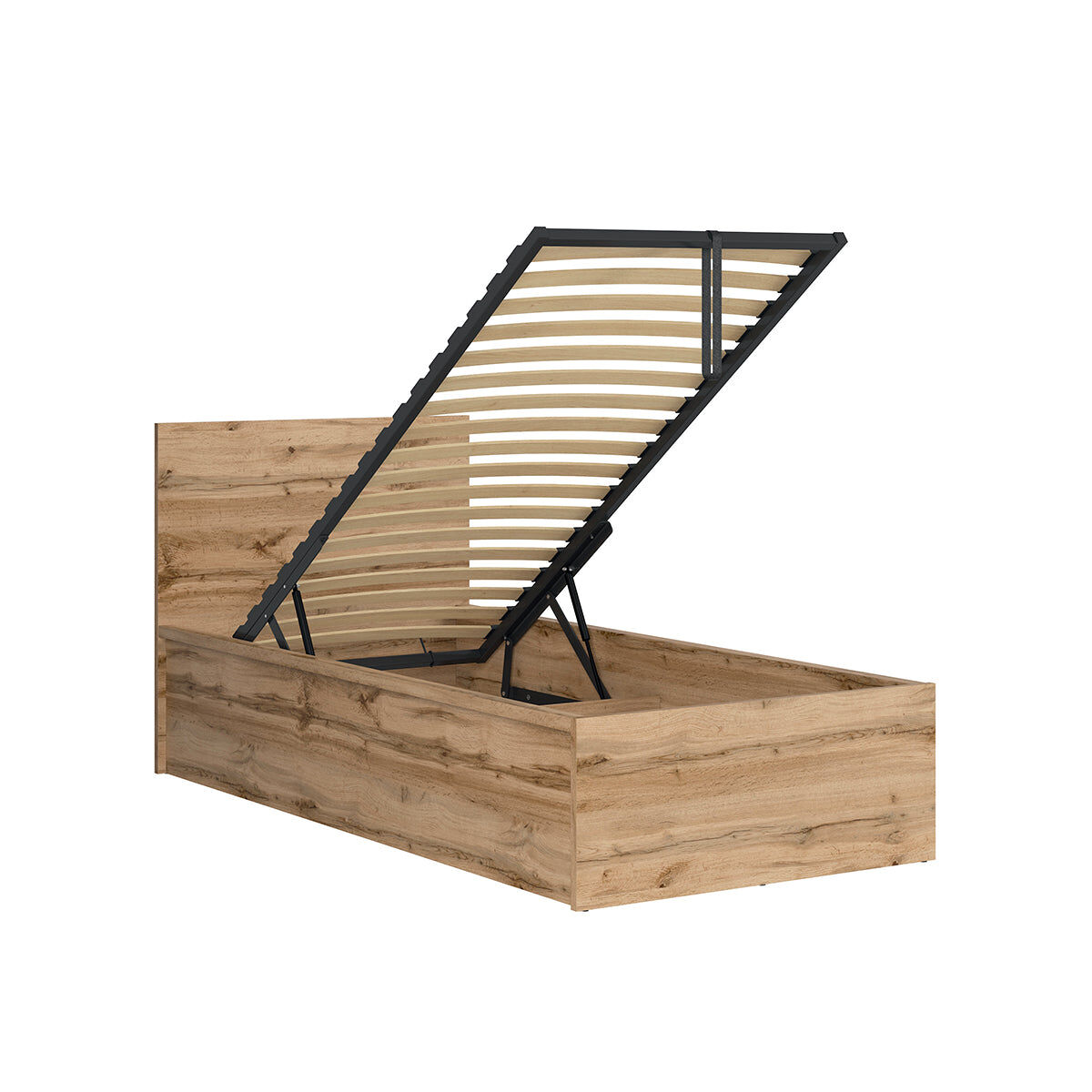 Cama canapé con somier Edwin 99x204 Madera