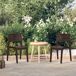2 Sillas de jardín de polipropileno 2 Sillas de jardín de polipropileno Antracita