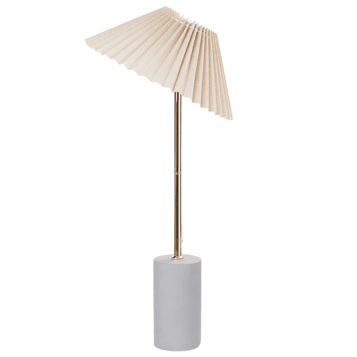 Beliani Candeeiro de mesa BALUARTE