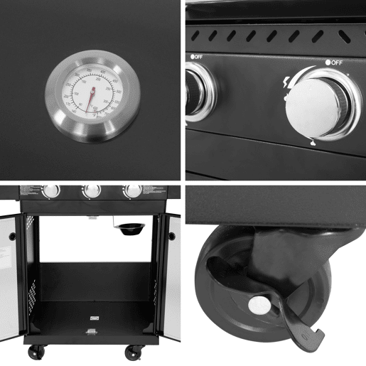 Cook'in Garden - Cocina exterior modular FYRA - 3 quemadores
