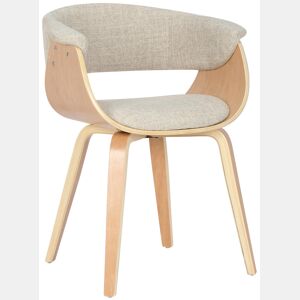 Silla Bruce tela Crema 55X60X75 cm