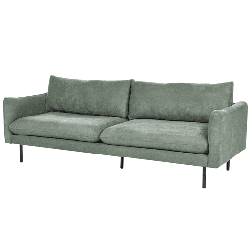 Sofá VINTERBRO Tecido Verde claro 3 lugares