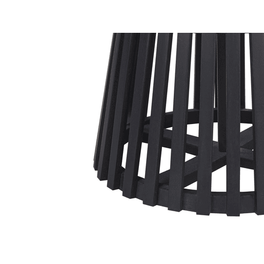 Mesa de jantar MESILLA Preto 120 cm 120 cm Madeira de acácia