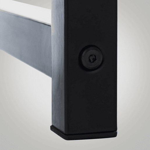 Soporte para cajas de bebidas apilables Metal Negro 31X91X116 cm