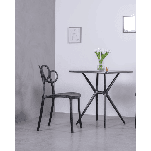 Pack 4 cadeiras e mesa de design para o jardim - Dream