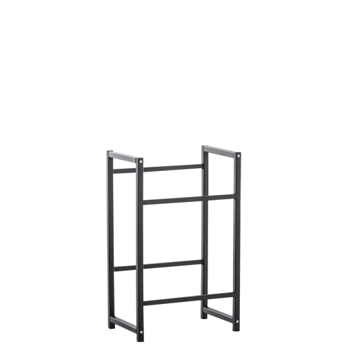 Estantería para cajas Lennert Metal Negro 31X47X75 cm