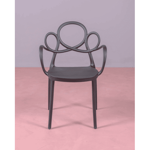 Conjunto de 4 cadeiras de design com braços para o jardim - Dream