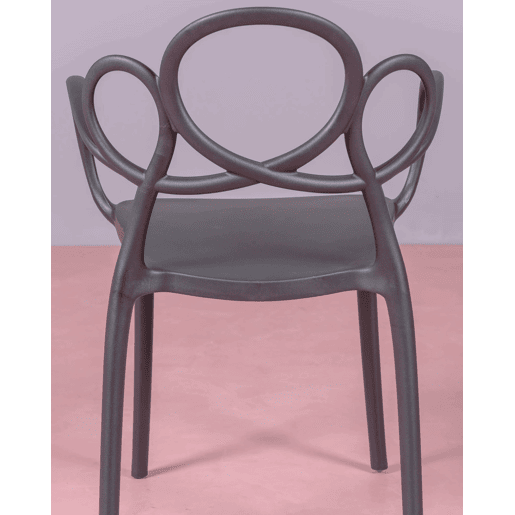 Conjunto de 4 cadeiras de design com braços para o jardim - Dream