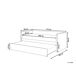 Beliani Cama nido Bouclé TROYES 99x213 Beliani Cama nido Bouclé TROYES 99x213 Beige