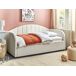 Beliani Cama nido Bouclé EYBURIE 99x217 Beliani Cama nido Bouclé EYBURIE 99x217 Beige