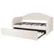 Beliani Cama nido Bouclé EYBURIE 99x217 Beliani Cama nido Bouclé EYBURIE 99x217 Beige