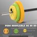 Conjunto de Deporte Acero, Metal HOMCOM, deportes y ocio - pesas Conjunto de Deporte Acero, Metal HOMCOM, deportes y ocio - pesas Multicolor
