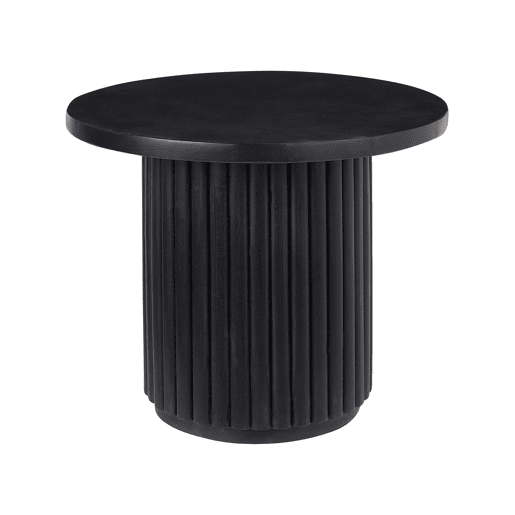 Mesa de centro LEMONT Mangueira de mangueira Preto