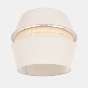 Candeeiro suspenso ATOYAC Linho sintético Creme