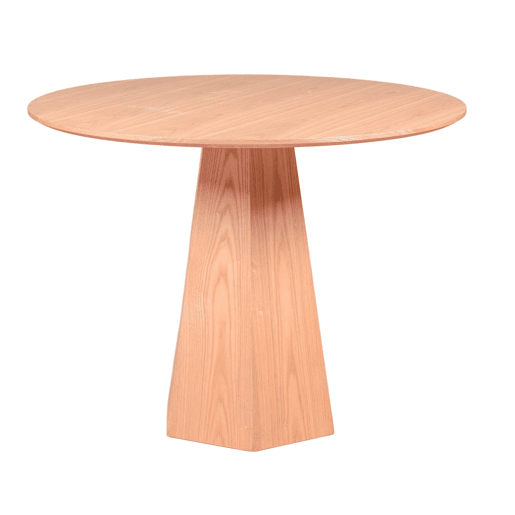 Mesa de jantar com base central em madeira de freixo (100cm) - Nest Mesa de jantar com base central em madeira de freixo (100cm) - Nest
