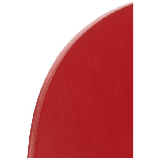 Set 4x Sillas de Visita Diego Apilable Madera Rojo 45X43X86 cm