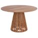 Beliani Mesa de comedor MESILLA 120x120 Beliani Mesa de comedor MESILLA 120x120 Marrón