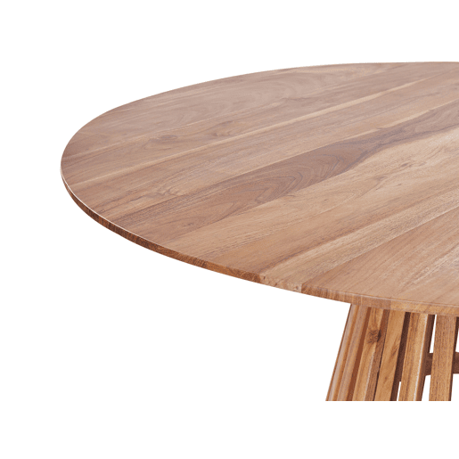 Mesa de jantar MESILLA Castanho 120 cm 120 cm Madeira de acácia