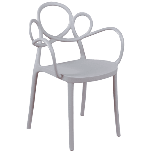 Cadeira de design com braços adequada para exteriores - Dream Cadeira de design com braços adequada para exteriores - Dream