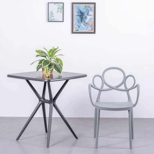 Cadeira de design com braços adequada para exteriores - Dream Cadeira de design com braços adequada para exteriores - Dream