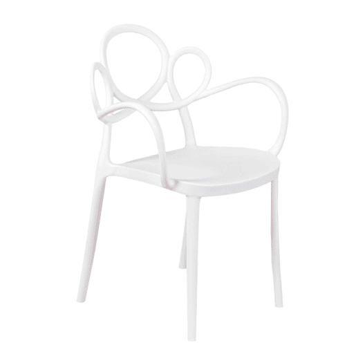 Cadeira de design com braços adequada para exteriores - Dream Cadeira de design com braços adequada para exteriores - Dream